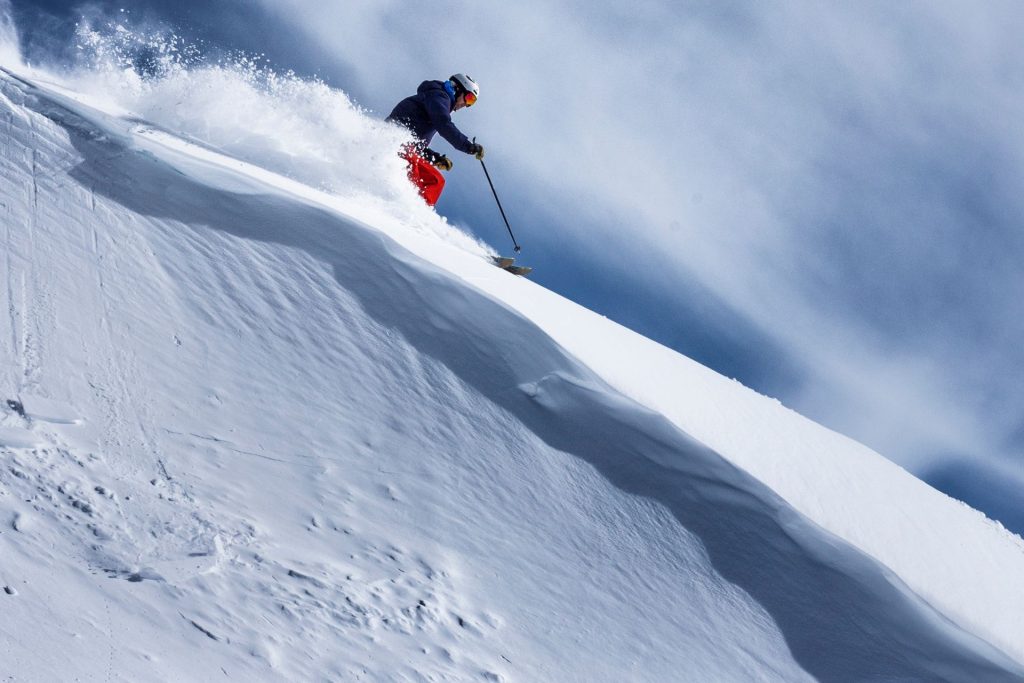 freeride skier