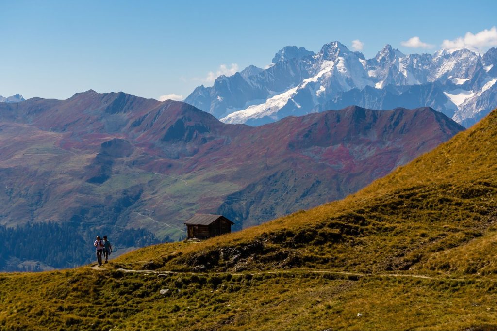 mountains around Verbier